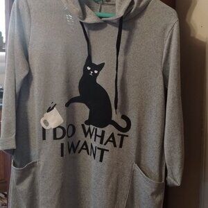 Car Ears Hoodie Cat top